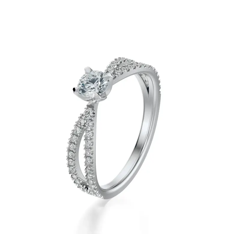 Pierścionek z diamentami